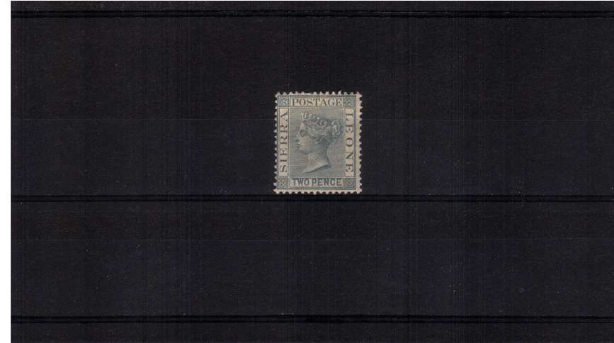 2d Grey - Watermark Crown CA<br/>
A good lightly mounted mint single.