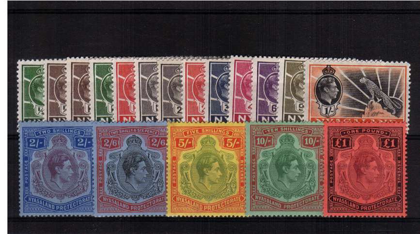 A superb unmounted mint set of eighteen.<br/>A scarce set to find unmounted!
<br/><b>QQF</b>
