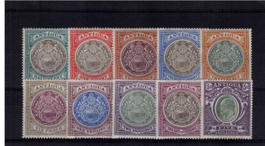 A fine lightly mounted mint set of ten in above average condition! A bright and fresh set.
<br/><b>QPQNO</b>