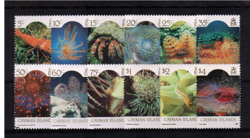 Marine Life set of twelve with 1986 imprint date superb unmounted mint.
<br/><b>ZQL</b>