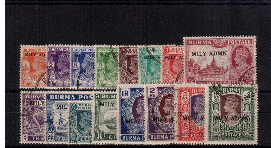 A superb fine used complete set of sixteen.
<br/><b>BBP</b>