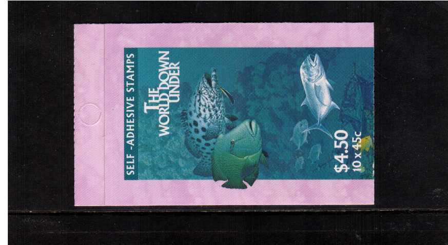 $4.50 Marine Life complete booklet