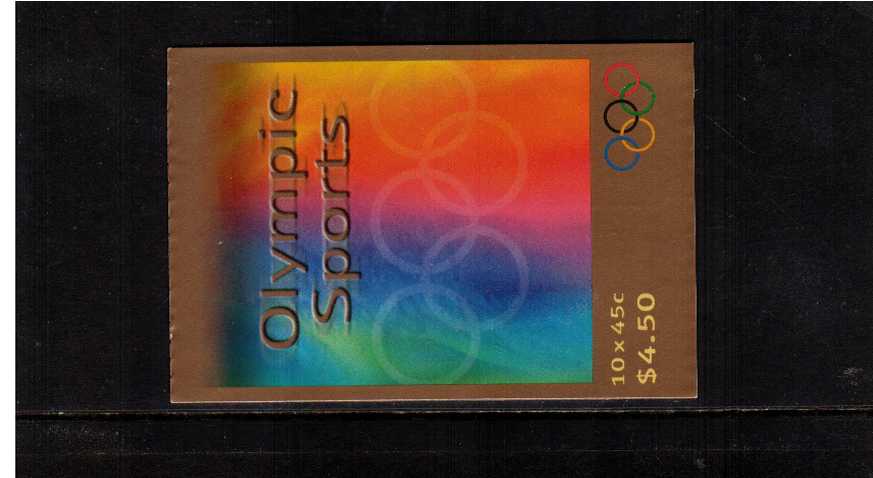$4.50 Olympic Games, Sydney complete booklet