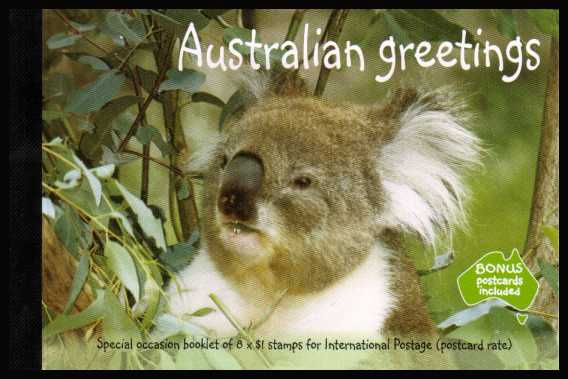 Australia Greetings - Koala bear Premium booklet