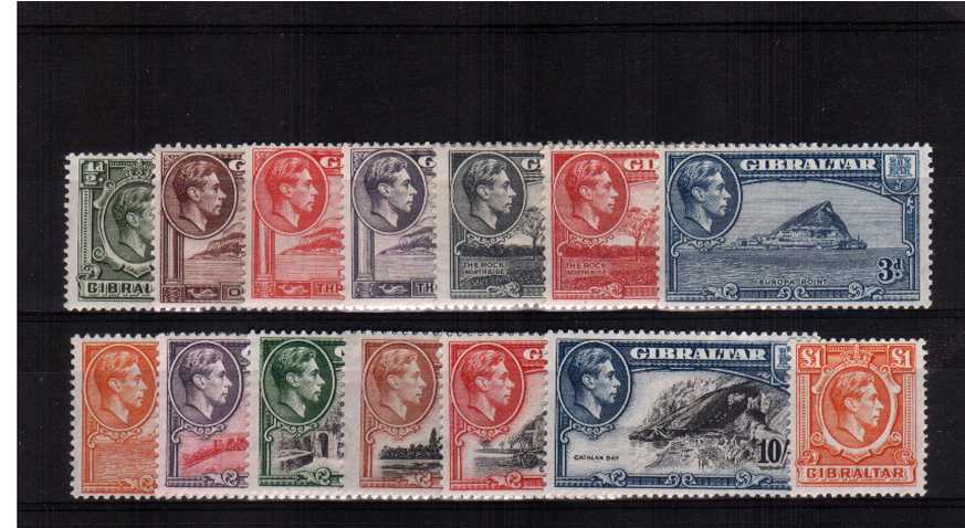 A superb unmounted mint set of fourteen.
<br/><b>BBH</b>