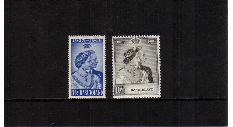 the 1948 Royal Silver Wedding set of two superb unmounted mint.<br/><b>SEARCH CODE: 1948RSW</b>