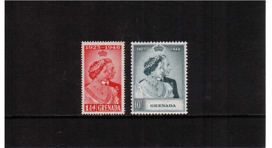 the 1948 Royal Silver Wedding set of two superb unmounted mint.<br/><b>SEARCH CODE: 1948RSW</b><br/><b>BBJ/b>