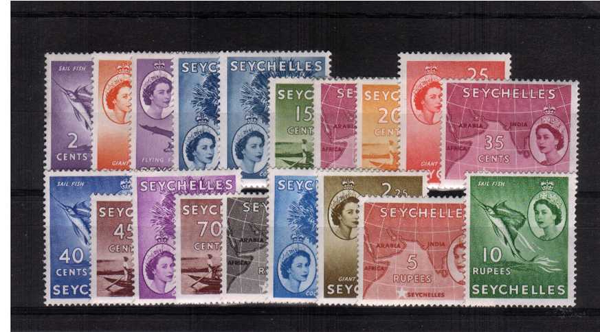 A superb unmounted mint set of nineteen.<br/><b>BBJ</b>