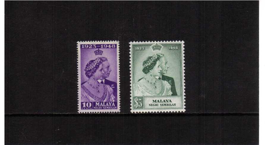 the 1948 Royal Silver Wedding set of two superb unmounted mint.<br/><b>SEARCH CODE: 1948RSW</b><br/><b>QQU</b>