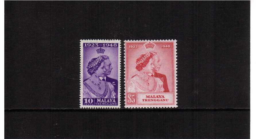 the 1948 Royal Silver Wedding set of two superb unmounted mint.<br/><b>SEARCH CODE: 1948RSW</b><br><b>BBH</b>