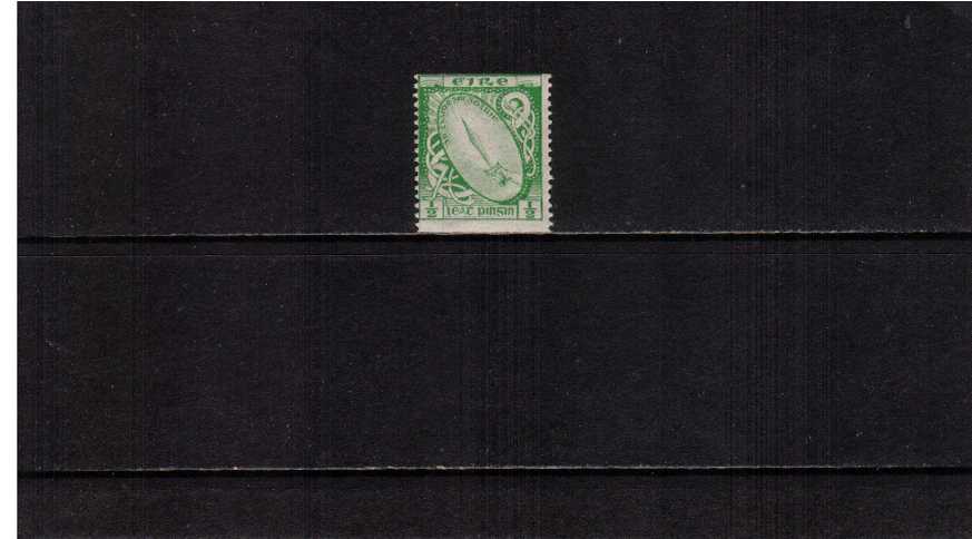 d Bright Green - Coil single - Imperforate x Perforation 14 superb unmounted mint.

