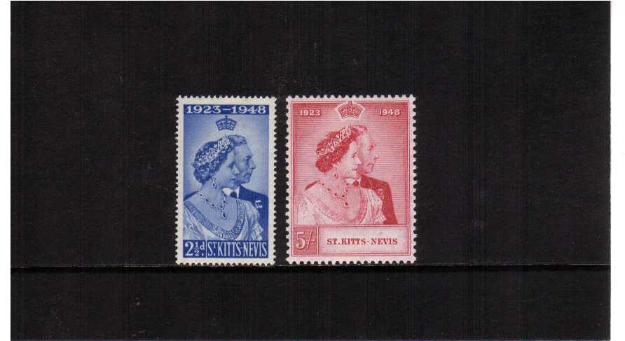 the 1948 Royal Silver Wedding set of two superb unmounted mint.<br/><b>SEARCH CODE: 1948RSW</b><br/><b>BBQ</b>