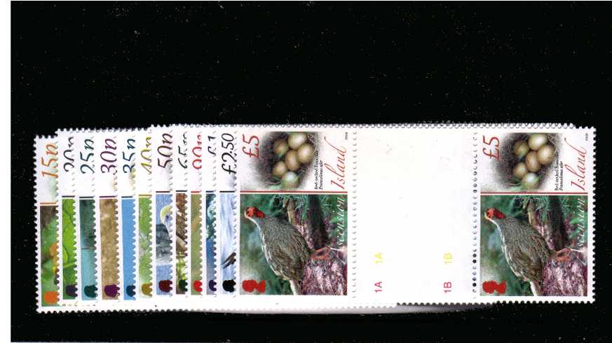 Fauna and their Eggs<br/>
Set of twelve in superb unmounted mint gutter pairs