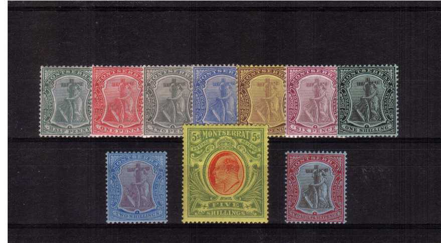 A fine and fresh very lightly mounted mint set of ten.
<br/><b>ZKL</b>