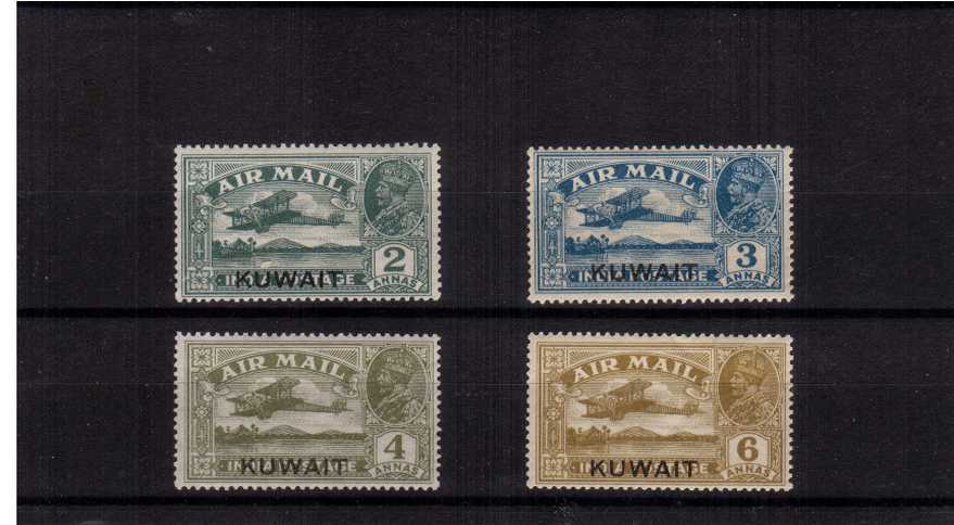 The ''AIR'' set of four lightly mounted mint.
<br/><b>ZKM</b>