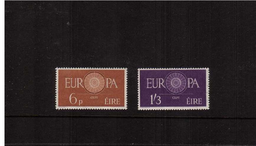 Europa set of two superb unmounted mint.
<br><b>ZKT</b>