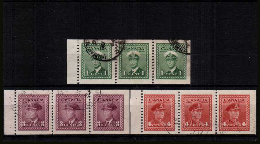 Booklet Panes - Imperforate x Perforation 12<br/>
with the bonus of full margin al left superb fine used. Scarce! 
<br><b>ZHZ</b>
