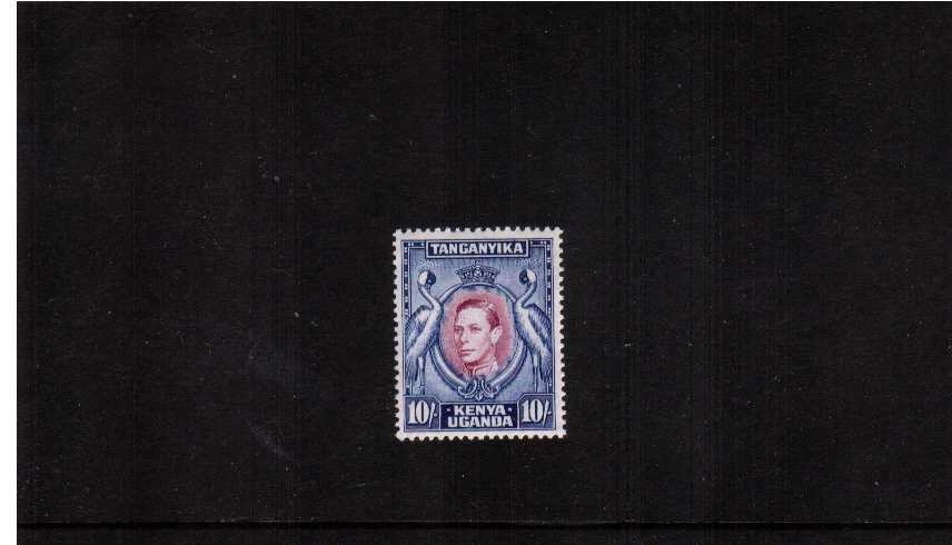 10/- Purple and Blue - Perforation 13x13<br/>
A superb unmounted mint single.

