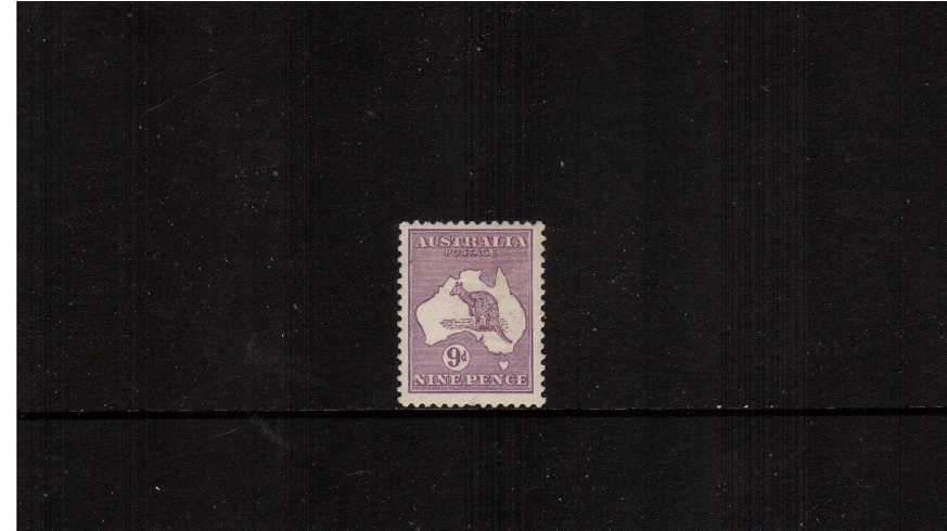 9d Violet<br/>A fine lightly mounted mint single