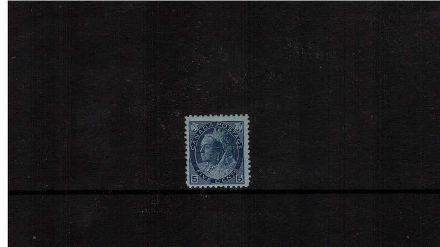 5c Prussian Blue ''Numeral Issue''<br/>
A lovely very, very lightly mounted mint bright and fresh single. <br/><b>XQX</b>