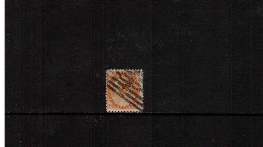 8c Brownish Orange ''Numeral Issue'' definitive single.<br/>A good used well centered stamp.<br/><b>XQX</b>