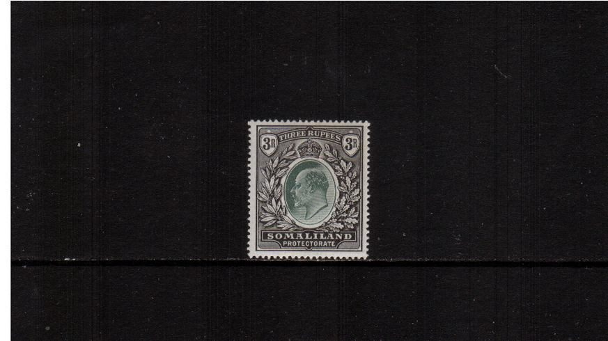 3R Green and Black<br/>
A fine lighly mounted mint single.<br><b>XMX</b>