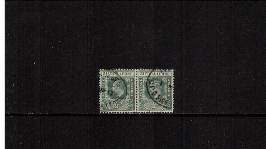 d Green - Watermark Multiple Crown CA<br/>A superb fine used pair.