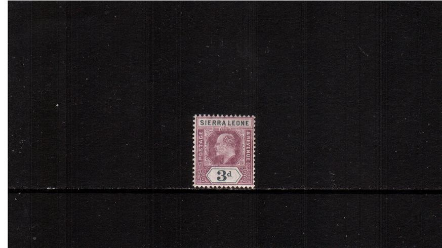 3d Dull Purple and Grey - Watermark Multiple Crown CA<br/>
A fine lightly mounted mint stamp.<br><b>XMX</b>