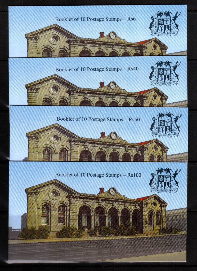 150th Anniversary of the POST OFFICE set of four booklets.