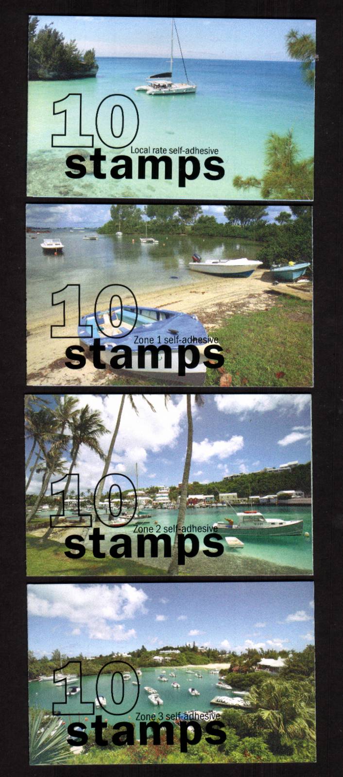 Bermuda Scenes set of four booklets