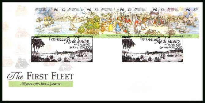 Bicentenary of Australian Settlement - 8th Series<br/>on an official unaddressed First Day Cover