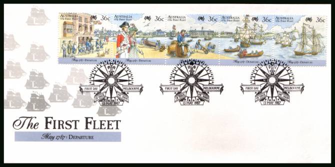 Bicentenary of Australian Settlement - 6th Issue<br/>on an official unaddressed First Day Cover
