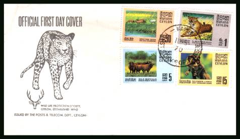 Wildlife Conservation<br/>on an unaddressed official First Day Cover