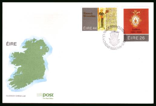 Anniversaries set of two<br/>on an unaddressed official First Day Cover 

