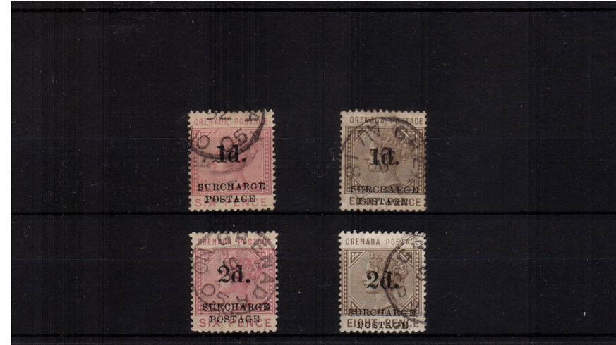 Postage Due set of four suprb fine used.