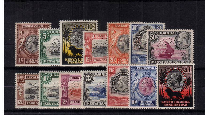 The George 5th complete set of fourteen perfined ''SPECIMEN''. Stunning!
<br/><b>QJQ</b>