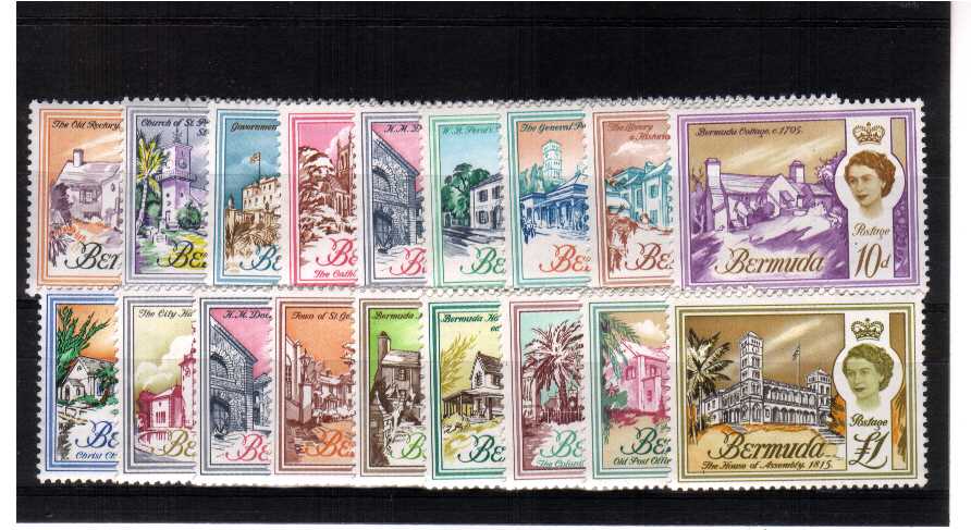 A fine lightly mounted mint set of eighteen.<br/><b>BBJ</b>