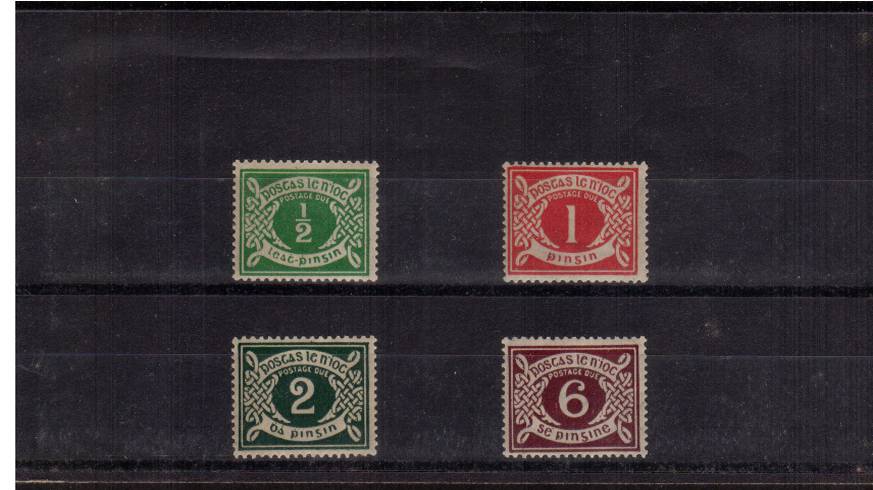 The first POSTAGE DUE set of four lightly mounted mint.
<br/><b>QUQ-X</b>