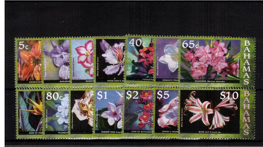Flowers definitive set of fourteen - 2006 Imprint date<br/> superb unmounted mint.
<br/><b>UEU</b>