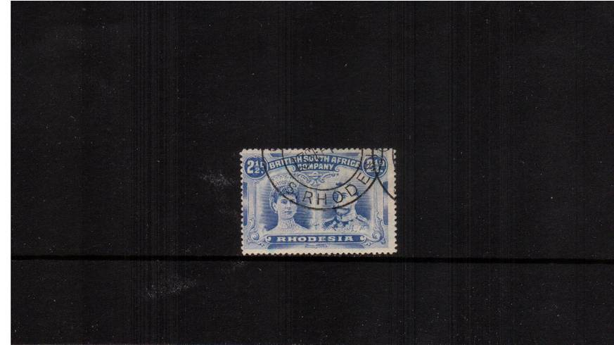 2 d Ultramarine - Perforation 15<br/>
A stunning bright and fresh single with a crisp impression cancelled with a double ring CDS. A gem!
<br/><b>QDX</b>