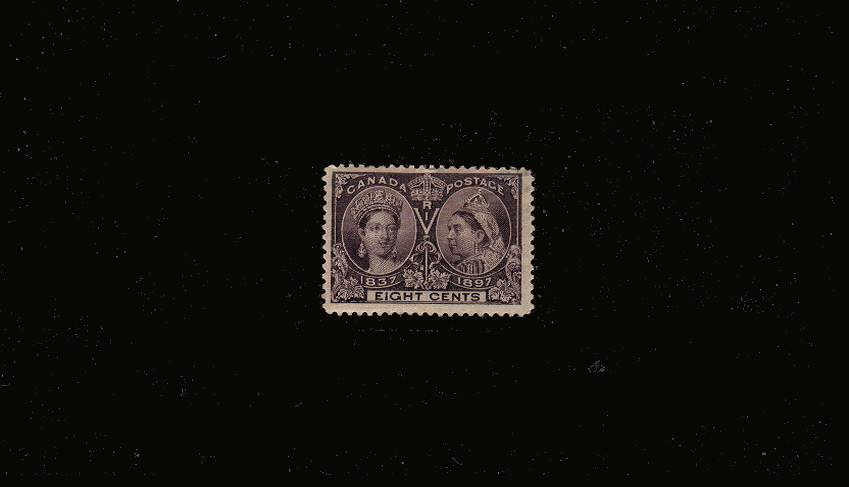 8c Slate-Violet Queen Victoria Jubilee Issue<br/>
A good mint spacefiller with a thin. SG Cat 55

<br/><b>QJX</b>