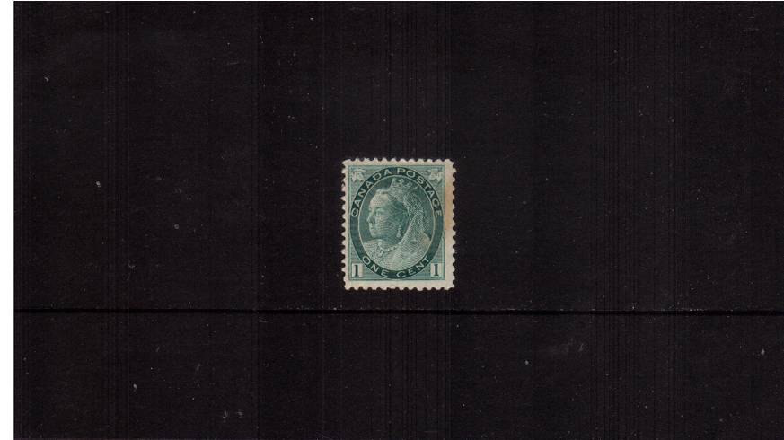1c Blue-Green ''Numeral Issue''<br/><b>QJX</b>
A lightly mounted mint single. SG Cat 35