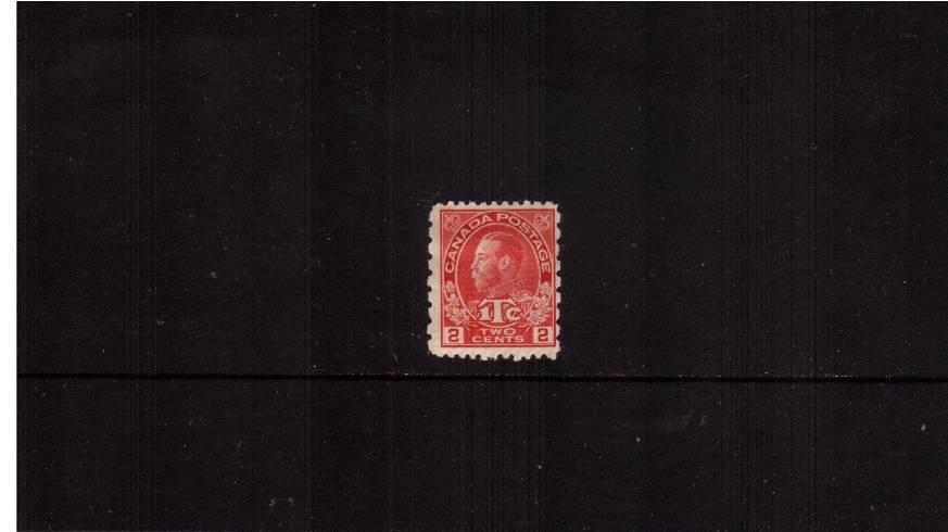 1c  Bright Rose-Red WAR TAX ''Admiral'' Issue<br/>A fesh mounted mint single. SG Cat 48.00

<br/><b>QJX</b>