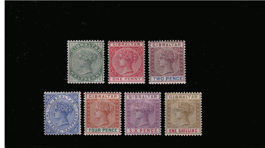 The Watermark Crown CA set of five lightly mounted mint.<br/>
A very fresh set with bright colours! SG Cat 450
<br/><b>QPX</b>