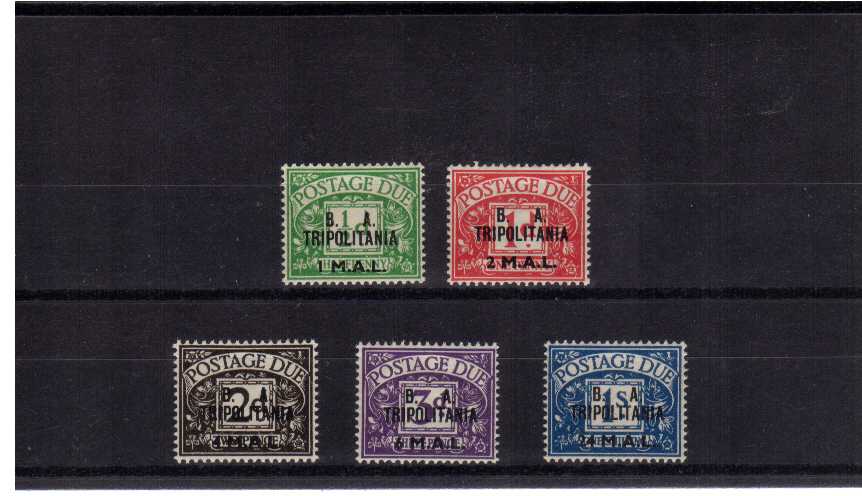A fine very lightly mounted mint set of five.<br/><b>QDX</b>