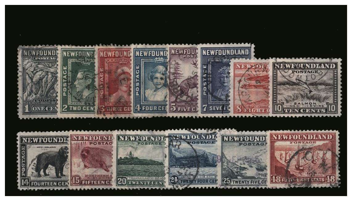 Pictorials set of fourteen superb fine used.<br/>SG Cat £110
<br/><b>QQV</b>