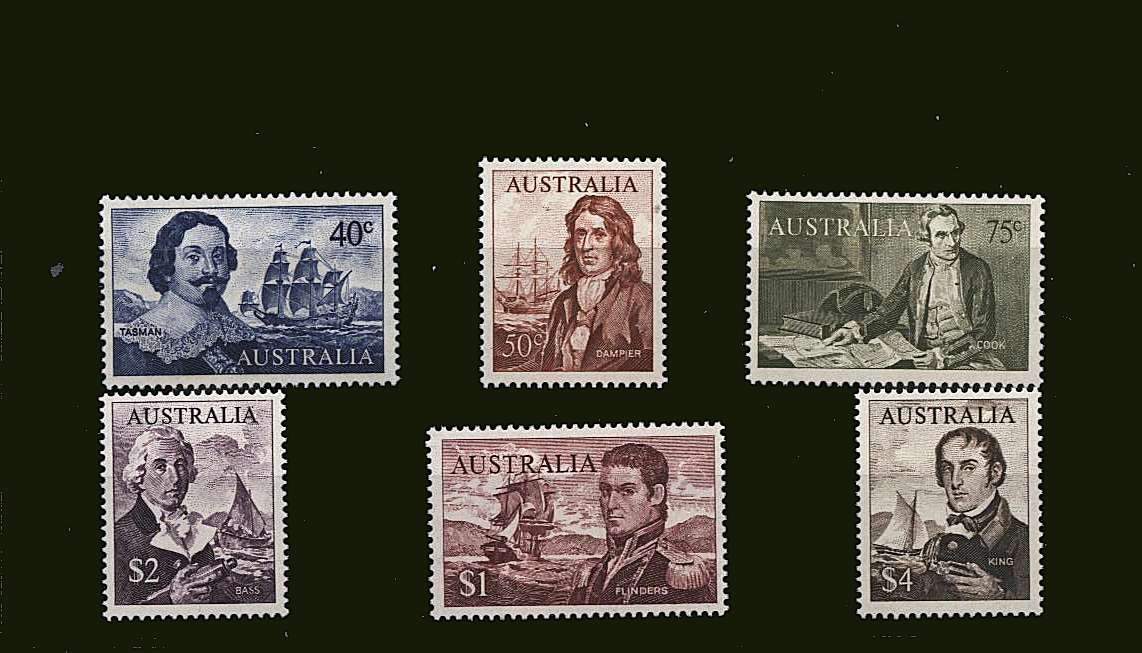 The ''Navigators'' Decimal definitive set of six superb unmounted mint. 

<br><b>BBJ</b>