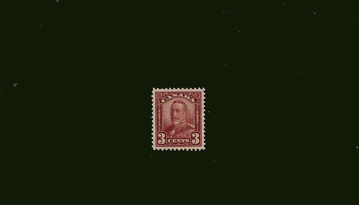 3c Lake definitive single<br/>
A superb unmounted mint single<br/>
<br><b>BBJ</b>