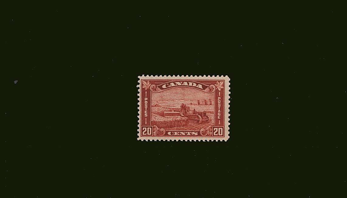 20c Red - Harvesting with tractor<br/>
A superb unmounted mint single.
<br><b>BBJ</b>