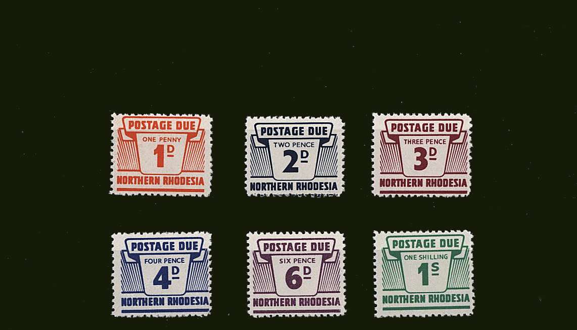 The POSTAGE DUE set of six<br/>
Superb unmounted mint.
<br/><b>BBJ</b>